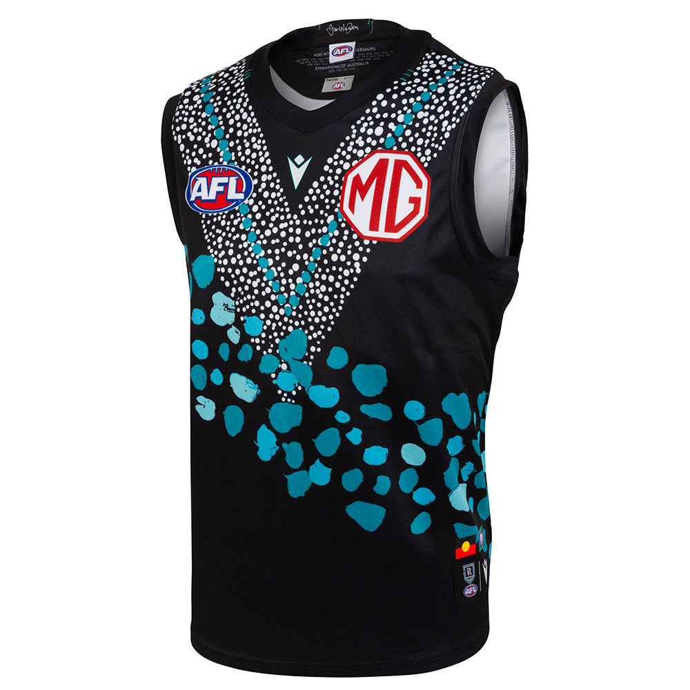Port Adelaide Afl Home And Away Guernseys Port Adelaide Power