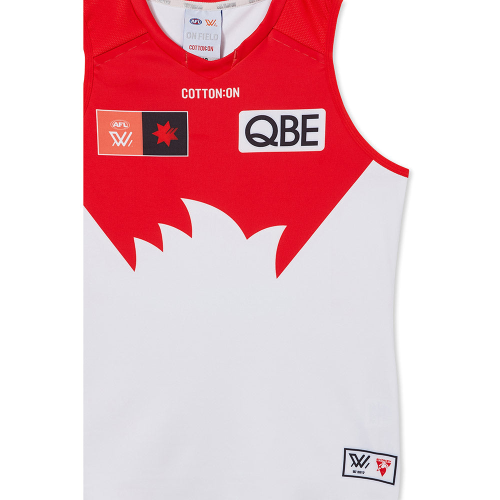 Sydney Swans Season AFLW Authentic Home Guernsey