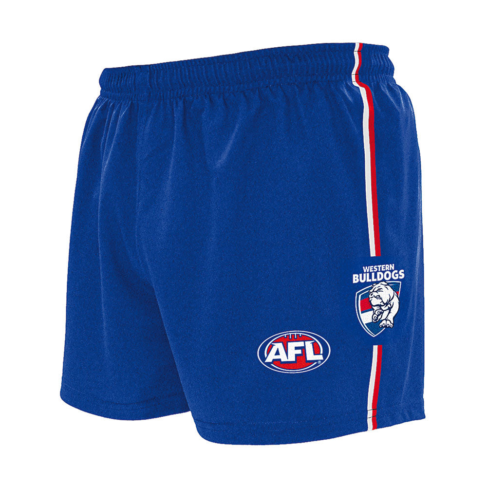 Bulldogs Afl Boxer Shorts Western Bulldogs Mens Adults Retro Satin