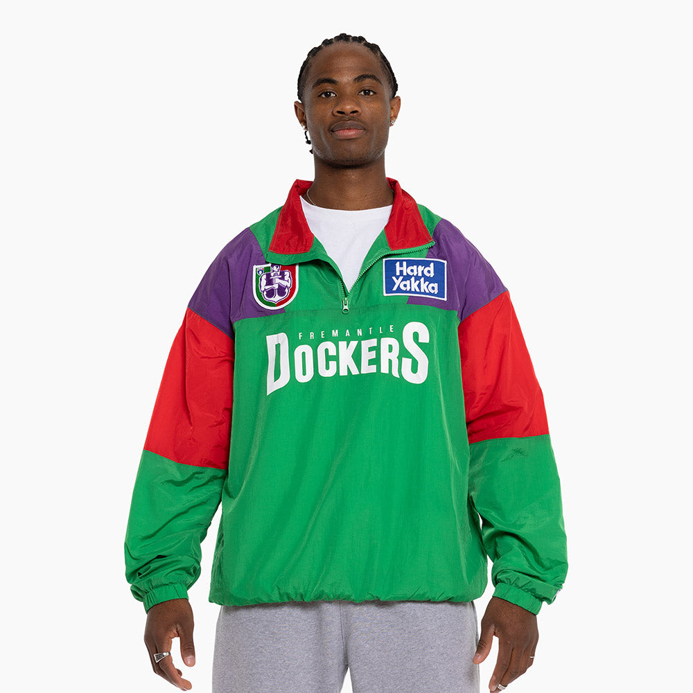 Fremantle Dockers Adults Throwback Pullover Windbreaker