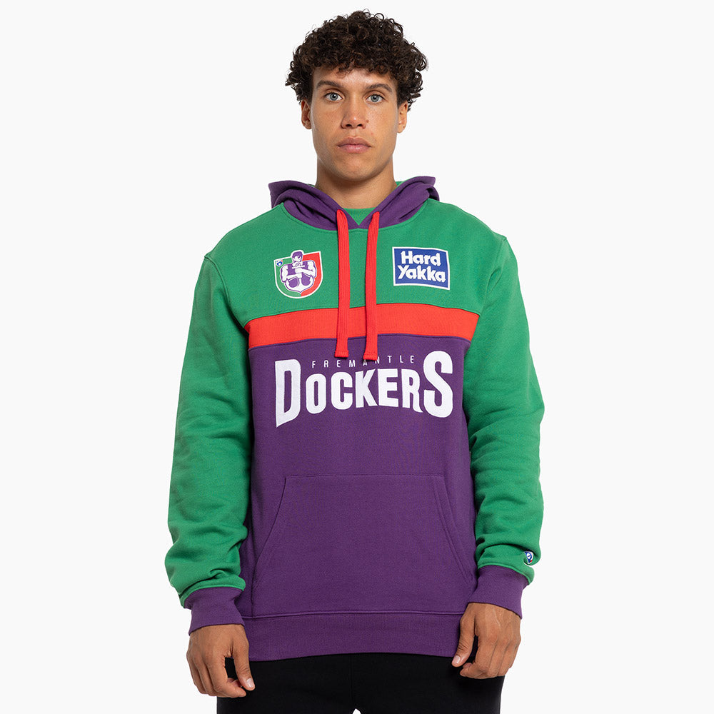 Purple Vintage Fremantle Dockers Jacket Fremantle Dockers Adult