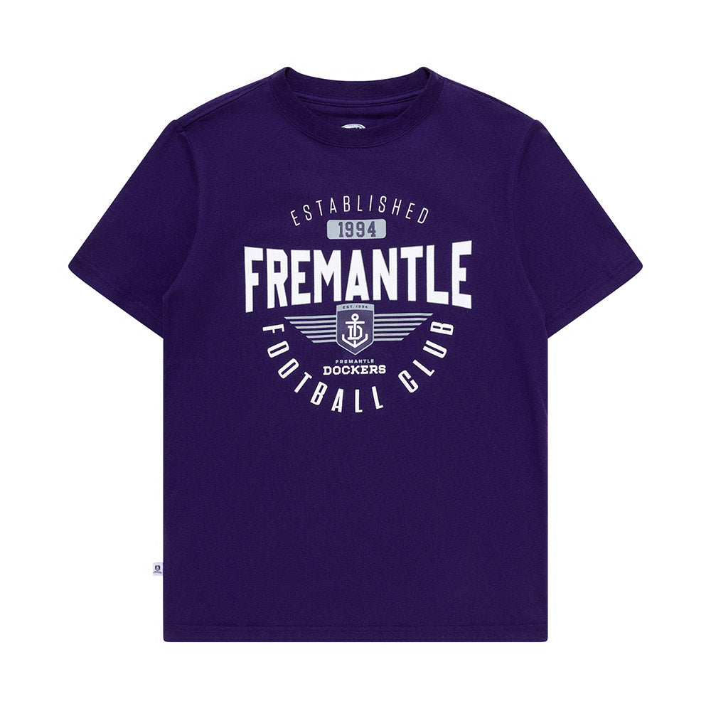 Fremantle Dockers Youth Supporter Tee – The AFL Store - Main Image