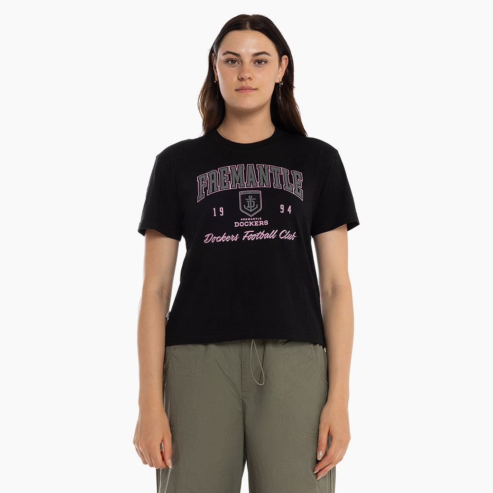 Fremantle Dockers Womens Printed Pop Tee - Main Image