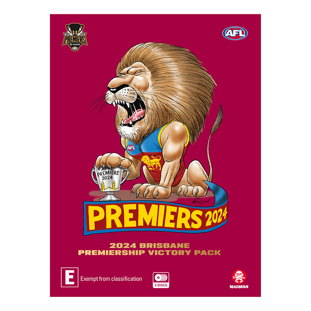 Brisbane Lions 2024 Premiers Victory Pack Dvd – The AFL Store