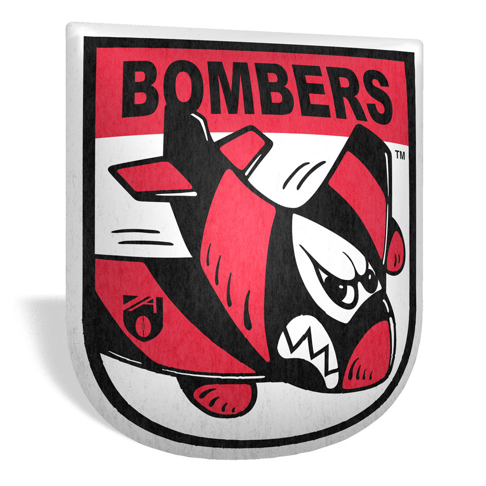 Essendon Bombers Retro Mascot Shaped Cushion – The AFL Store