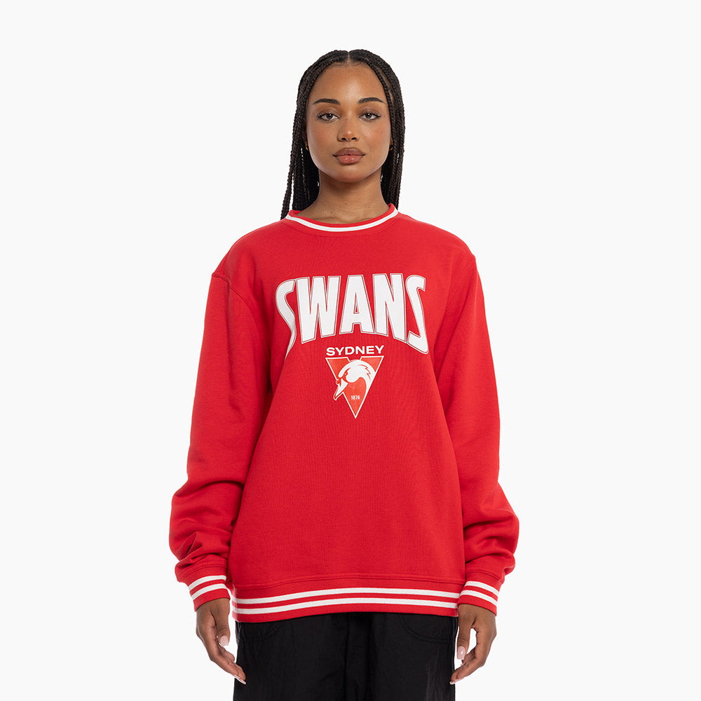 Sydney Swans Adult Arch Crew Sweater