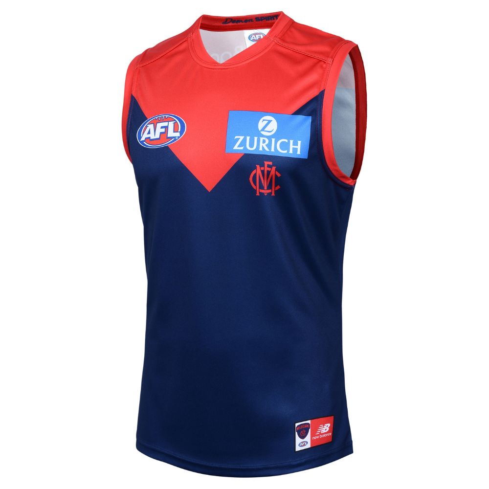 Melbourne Demons 2025 Authentic Home Guernsey
