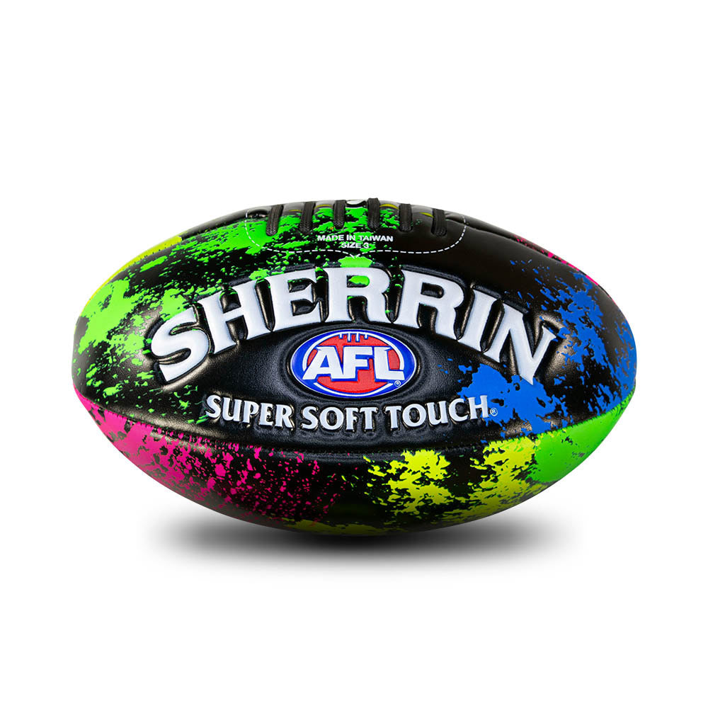 Sherrin Super Soft Multi-Colour Football – The AFL Store