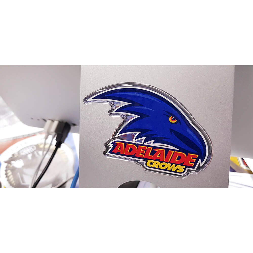 Adelaide Crows Lensed Chrome Decal The AFL Store