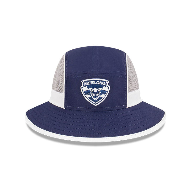 Geelong Cats New Era 2023 Authentic Sports Bucket Hat The AFL Store