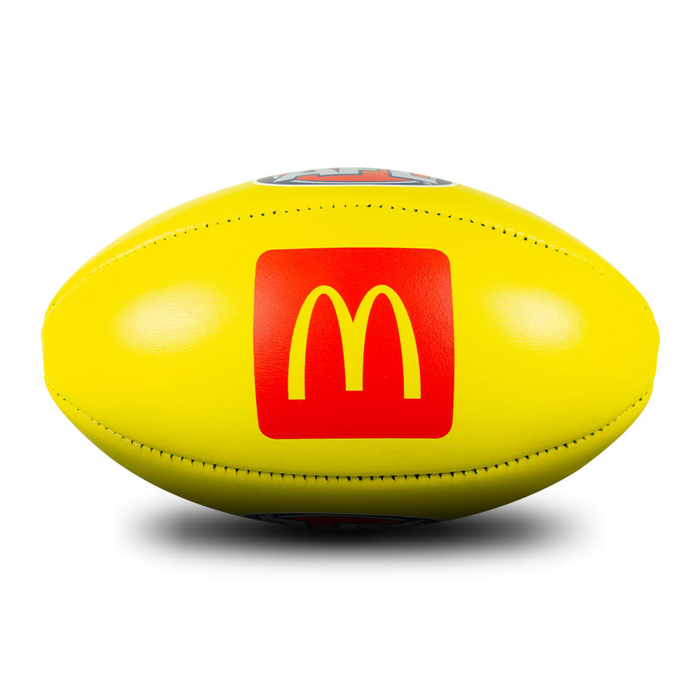 Sherrin Official AFL Game Football Yellow The AFL Store