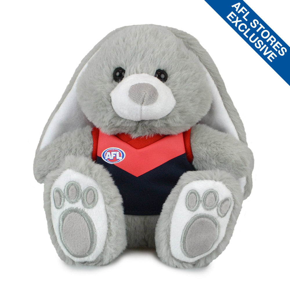Melbourne Demons Easter Plush Bunny The AFL Store