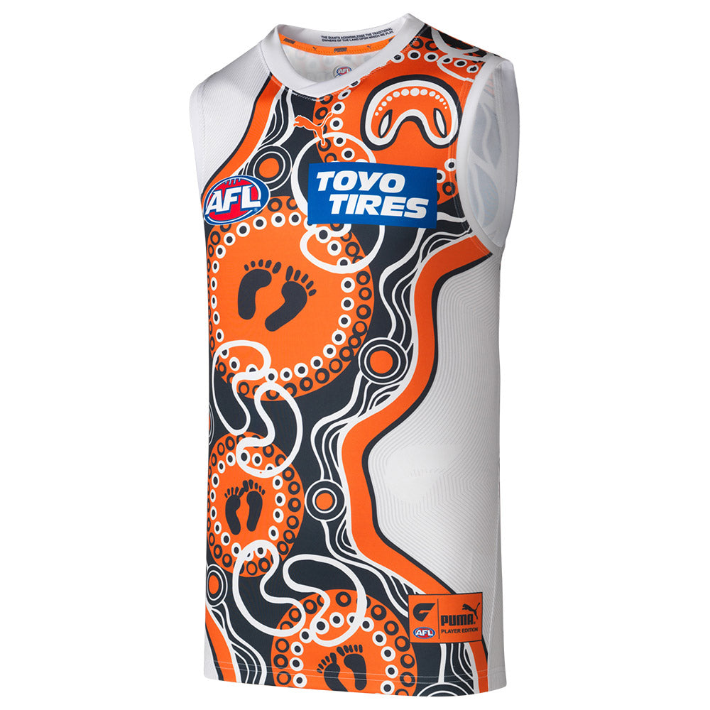 GWS Giants 2023 Authentic Mens Indigenous Guernsey The AFL Store