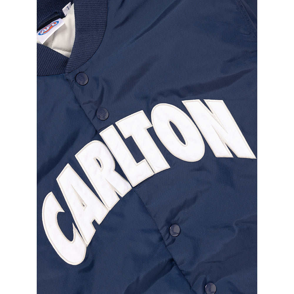 Carlton Mens Bomber Jacket The AFL Store