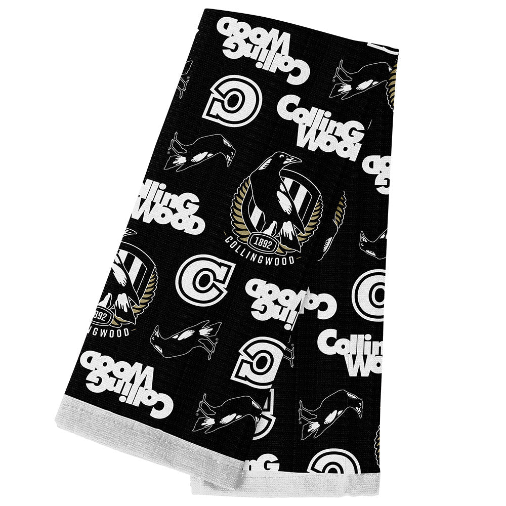Collingwood Tea Towel The AFL Store