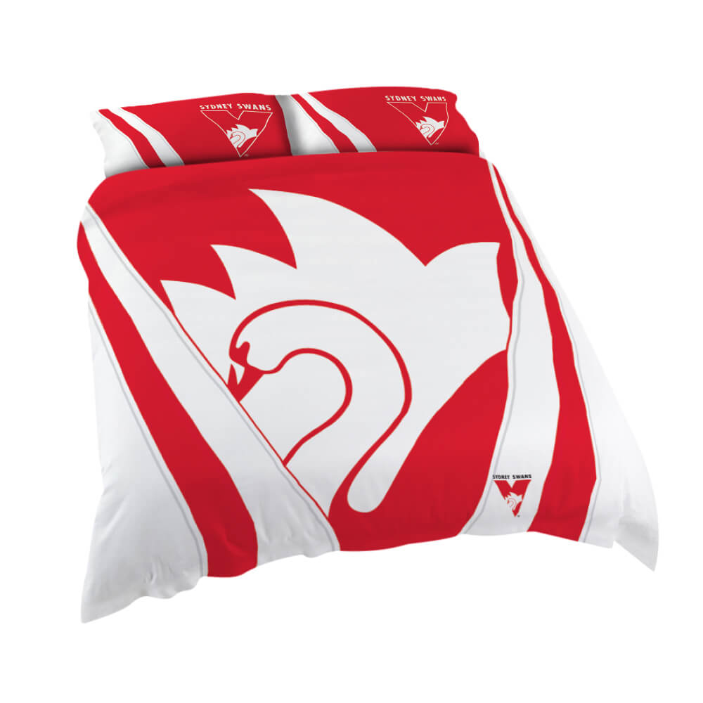 Sydney Swans Double Quilt Cover Set The AFL Store