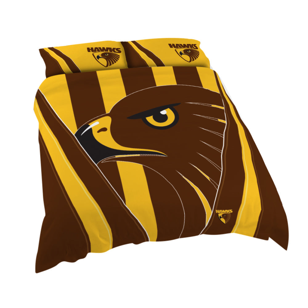 Hawthorn Queen Quilt Cover Set The AFL Store