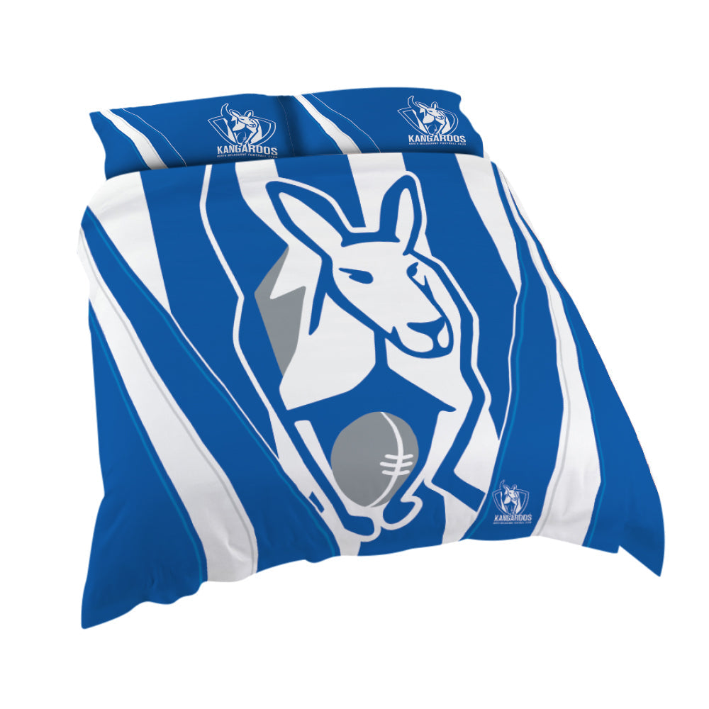 North Melbourne Queen Quilt Cover Set The AFL Store