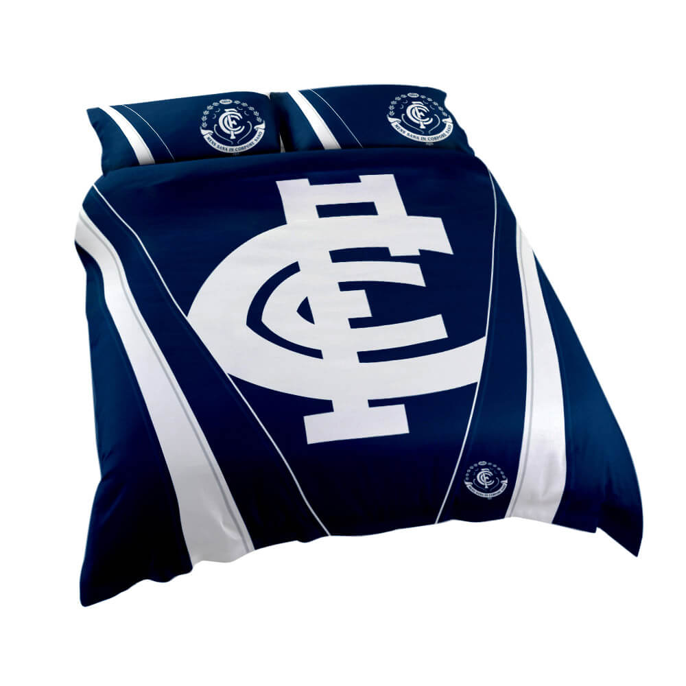Carlton King Quilt Cover Set The AFL Store