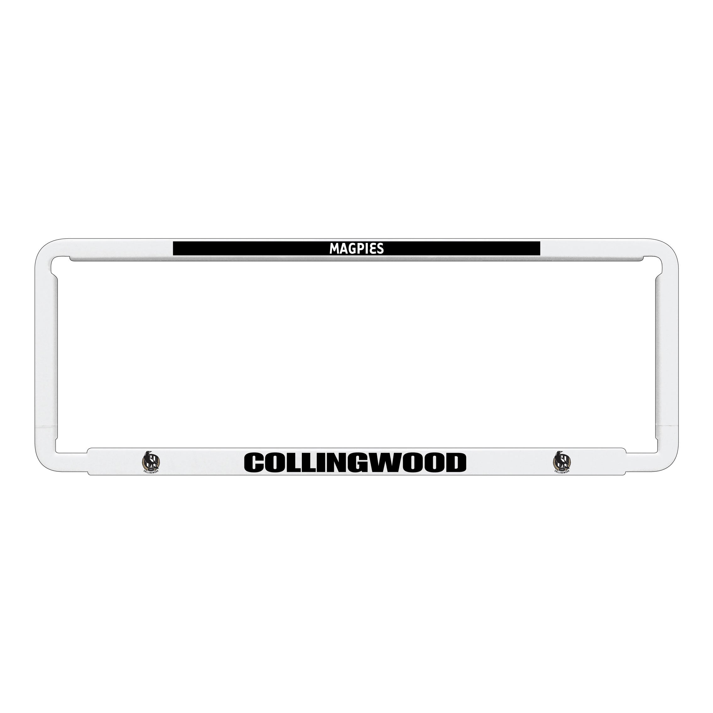 Collingwood Number Plate Frame The AFL Store
