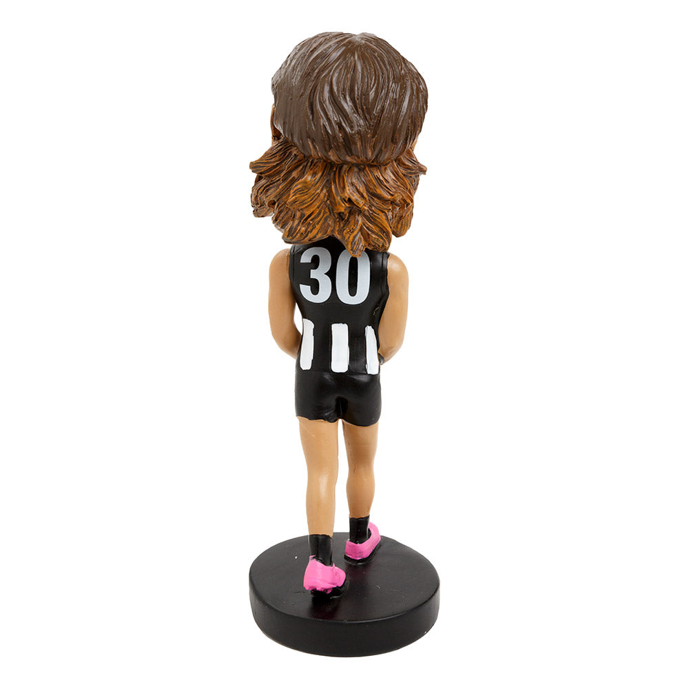 Collingwood Magpies Darcy Moore Official AFL Player Bobblehead Collectable 9 Collingwood Magpies Darcy Moore Official AFL Player Bobblehead Collectable rear view