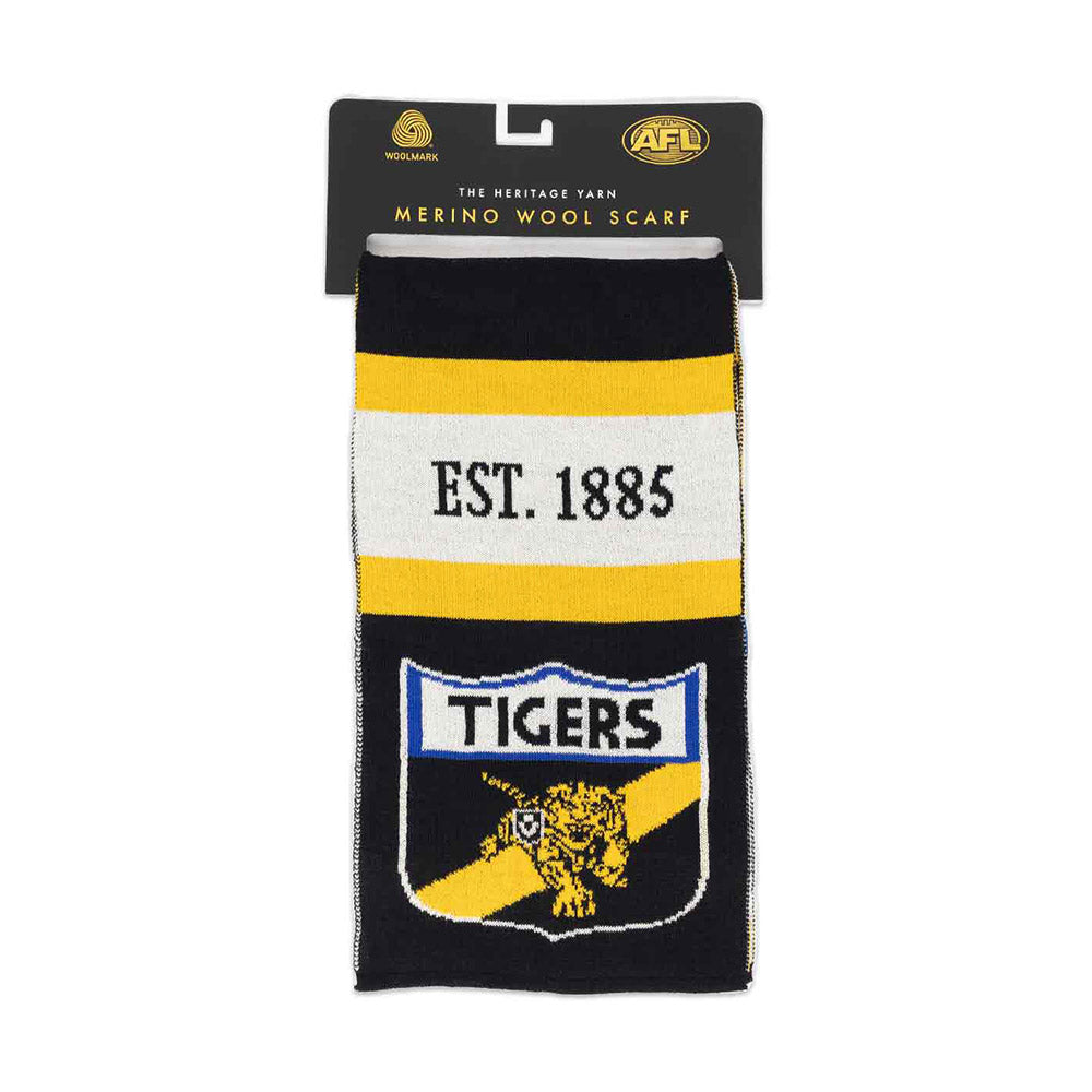 Richmond Throwback Merino Wool Scarf – The AFL Store