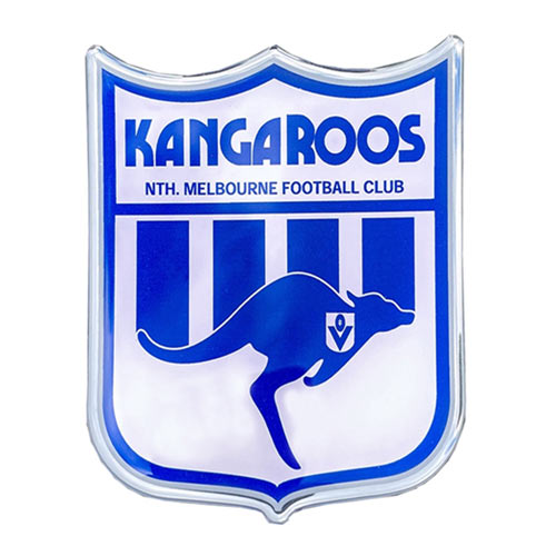 North Melbourne Retro Logo Car Decal The AFL Store