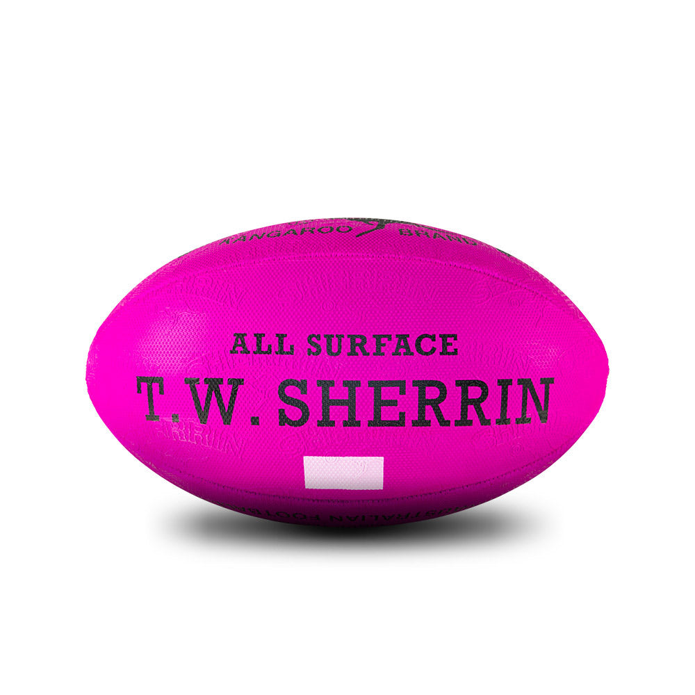 Afl Pink Ribbin Pink Sherrin Synthetic Football – The AFL Store