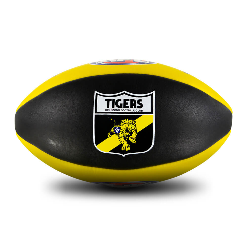 Richmond Leather Football Size 5 The AFL Store