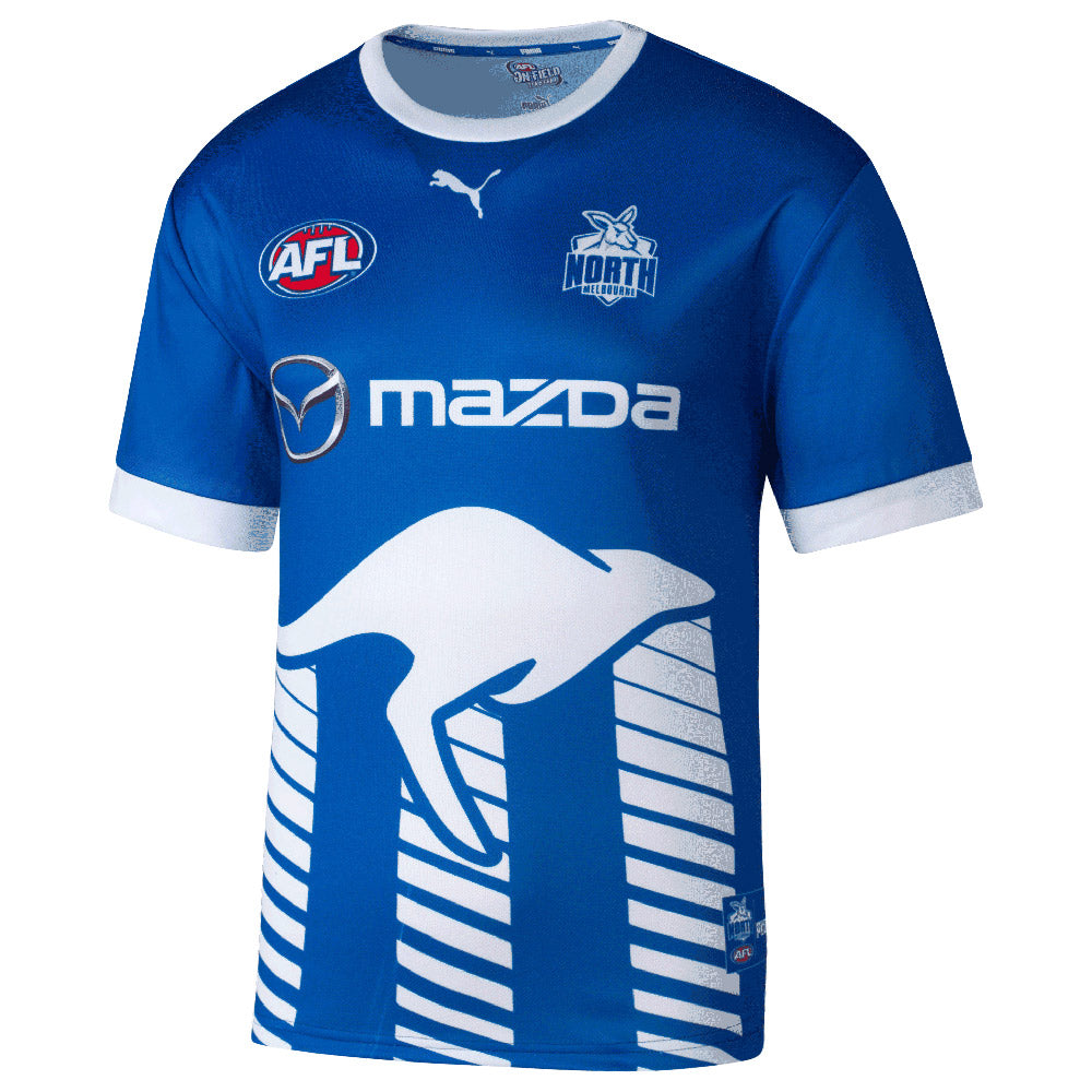 North Melbourne 2023 Authentic Mens Warm Up Top The AFL Store