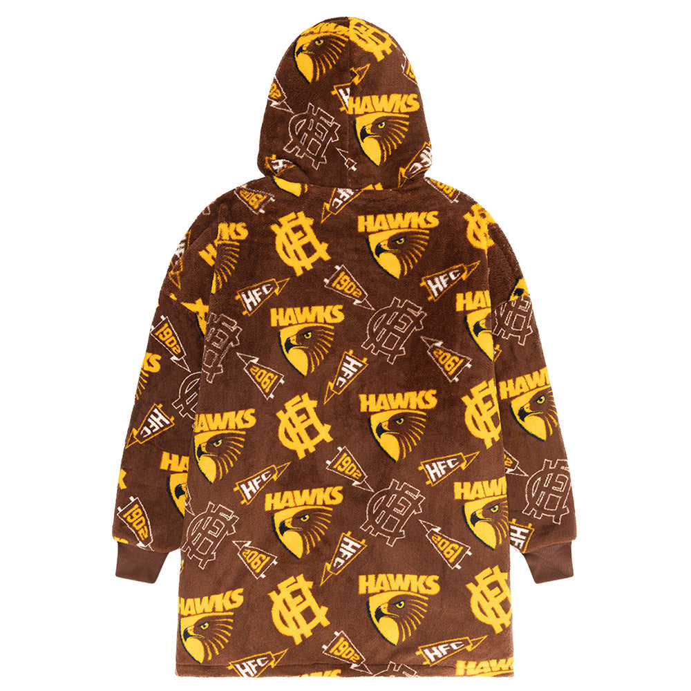 Hawthorn Adult Sherpie Oversized Fleece Hoodie – The AFL Store