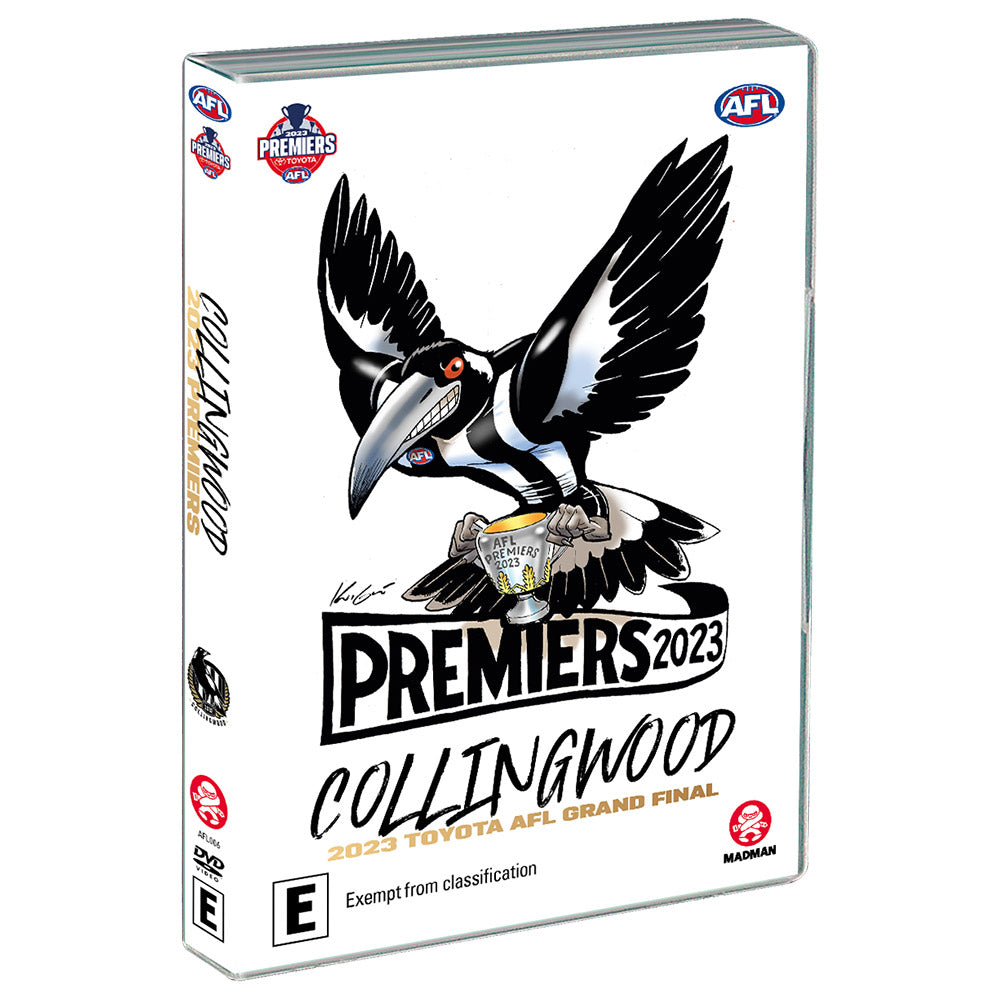 Collingwood 2023 Premiers Grand Final Dvd The AFL Store