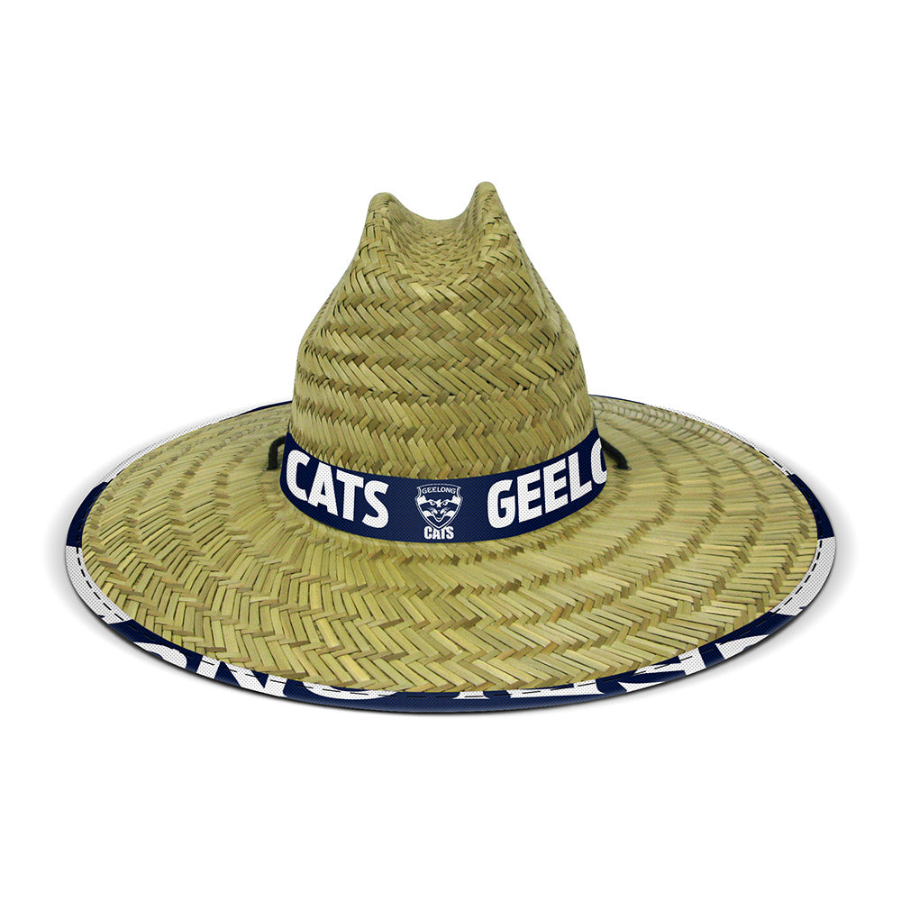 Geelong Cats Straw Hat The AFL Store