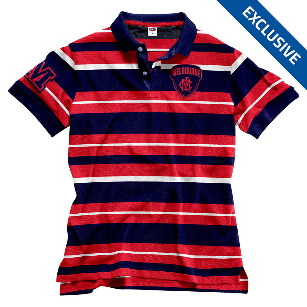 Melbourne Demons Mens Polo Shirt The AFL Store