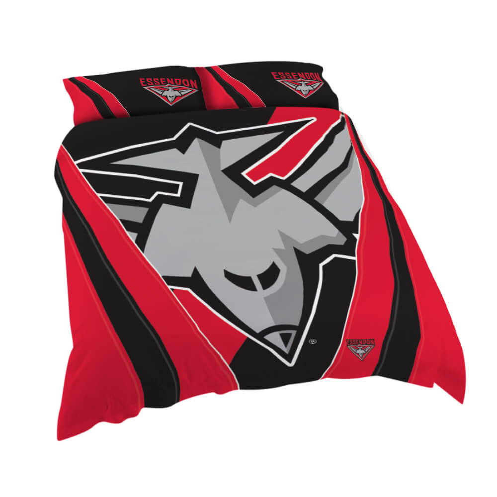 Essendon Double Quilt Cover Set The AFL Store