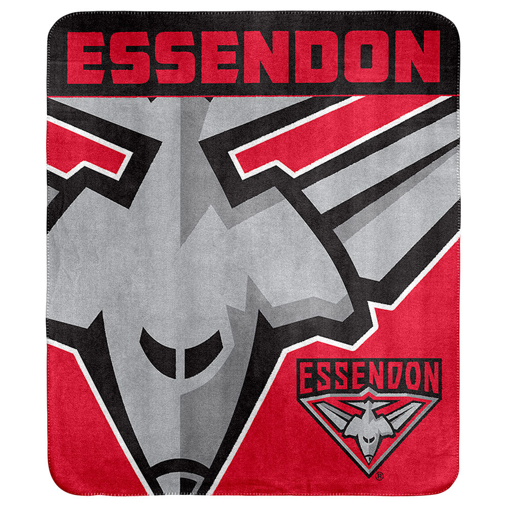 Essendon Polar Fleece Rug The AFL Store