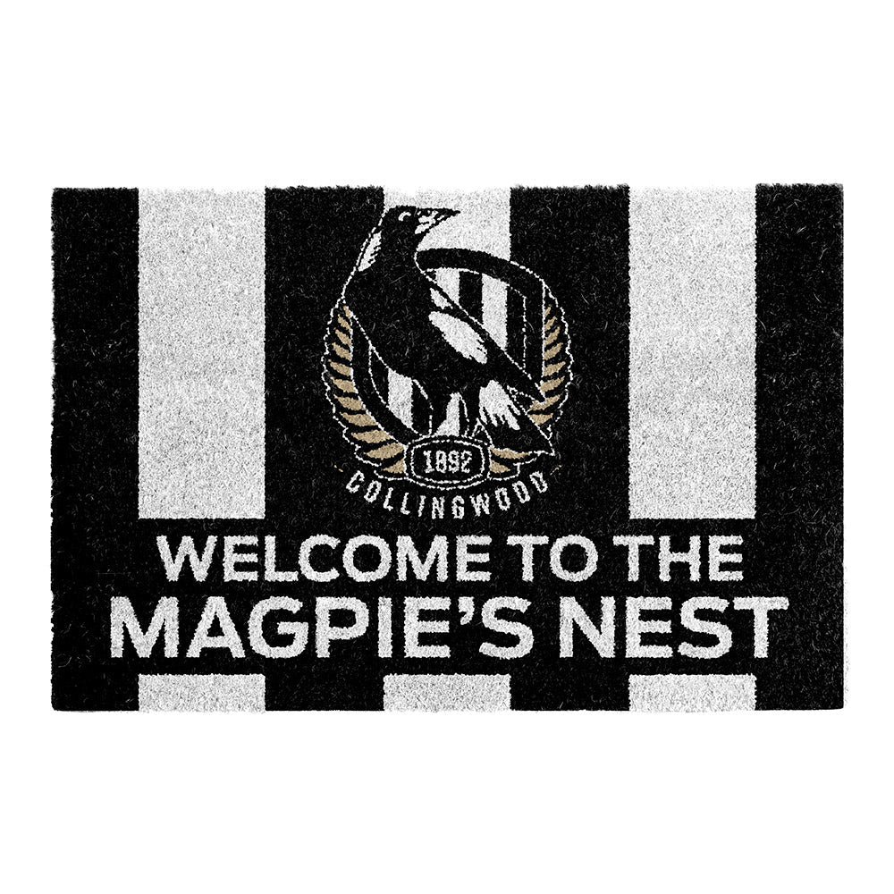 Collingwood Door Mat The AFL Store