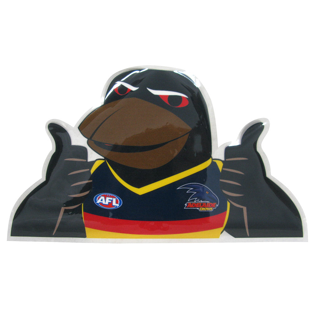Crows Maxcot Adelaide Crows Mascot Car Decal – The AFL Store