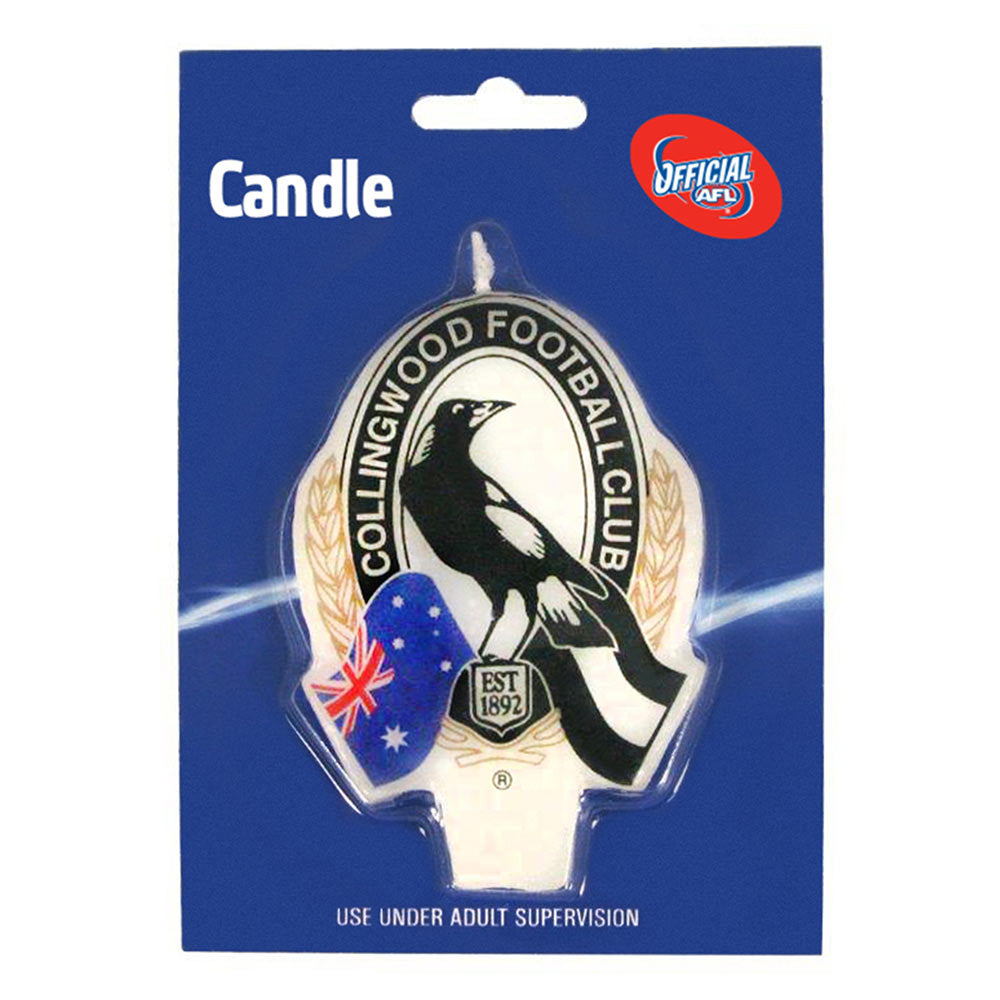 Collingwood Logo Candle The AFL Store